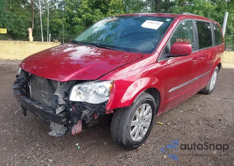 2015 Chrysler Town & Country Touring из США, поврежденный, VIN 2C4RC1BG3FR717568